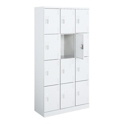 スクールロッカー ハイタイプ3×4シリンダー錠