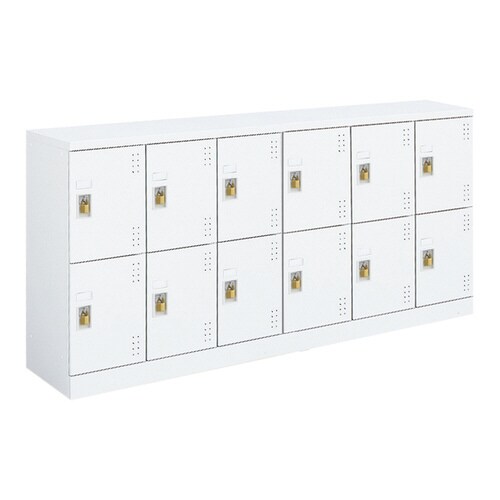 スクールロッカー ロータイプ6×2南京錠