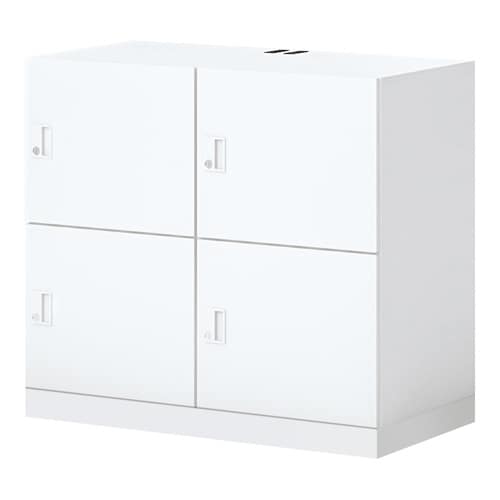 イノン 4人 メール穴無 シリンダー S ホワイト