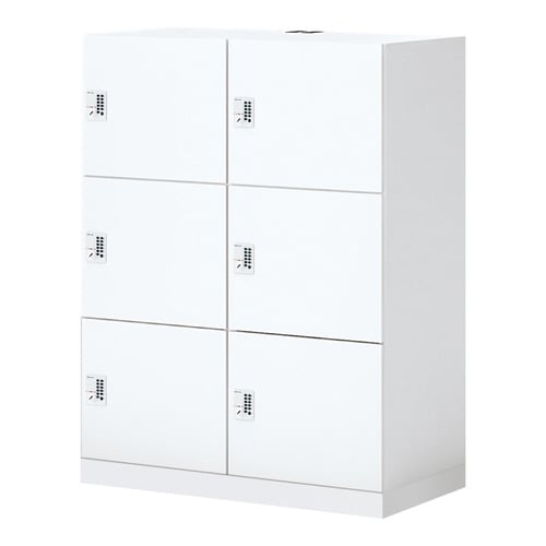 イノン 6人 メール穴無 プッシュ B ホワイト