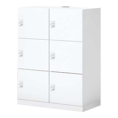 イノン 6人 メール穴無 ダイヤル B ホワイト