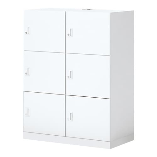 イノン 6人 メール穴無 シリンダー B ホワイト