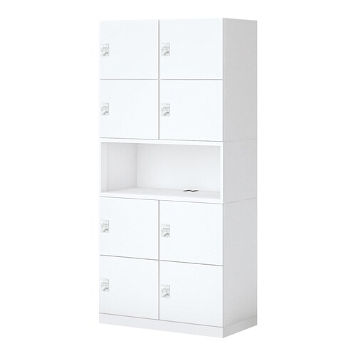 イノン 8人 中段OPメール穴無ダイヤルSホワイト