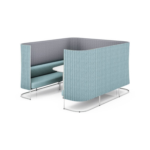 インフレームソファ6人用W高さ135白38