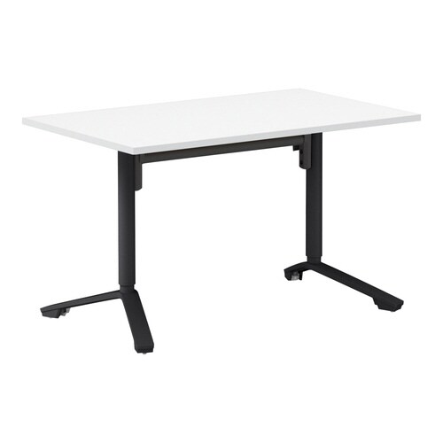 イニシア テーブル 勾玉形天板ティンバーM 脚白