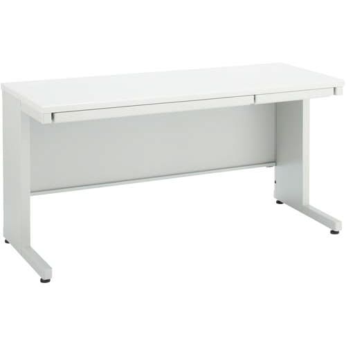 インベント平机奥600幅1400ホワイト脚WH