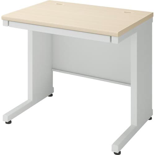 インベント平机奥600幅800ナチュラル脚WH