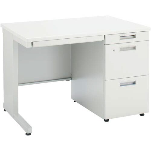 ×インベント片袖奥700幅1000ホワイト脚WH