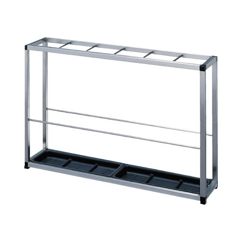 ステンレス傘立て フレーム型 24本用