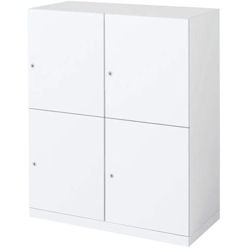 インベント下置H1110パーソナルL4人用WH