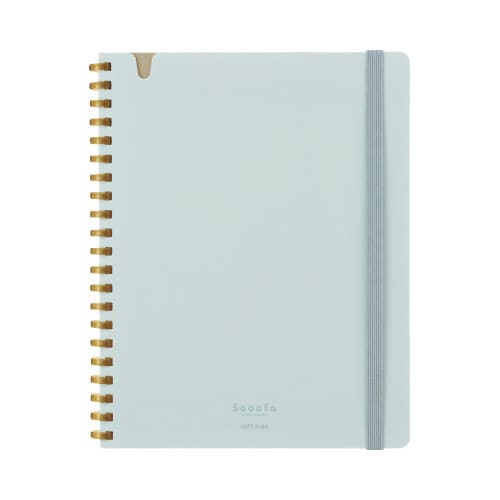 ソフトリングノートスーファ方眼罫B6変形80枚青