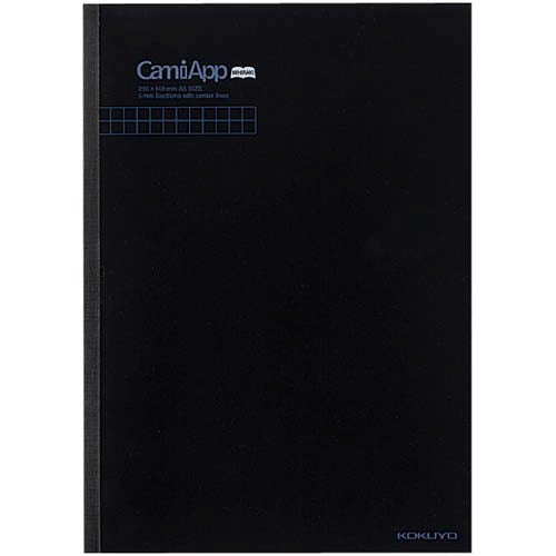 ノートブックCamiAppA5(見開きA4)40枚