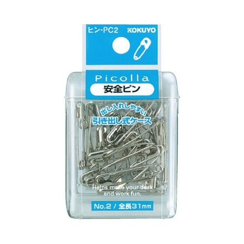 ピコラ 安全ピンNo.2 31mm30本 シルバー