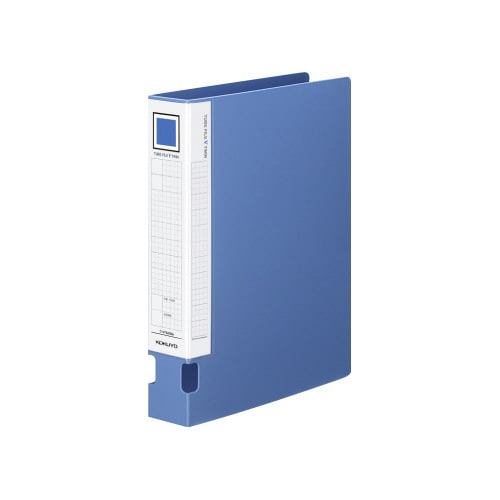 チューブファイルVツイン A4縦 40mm 青
