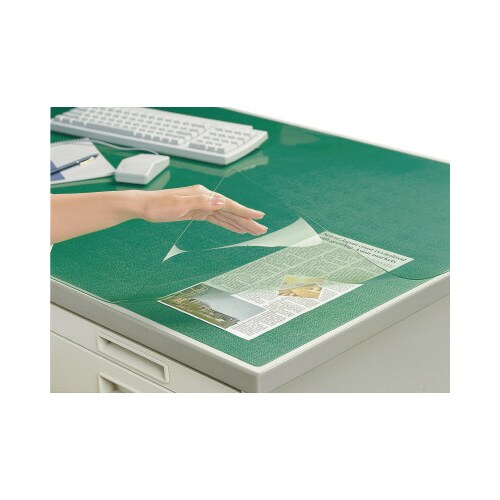 デスクマット軟質エコノミー下敷付600×450mm