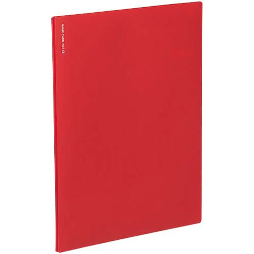 <ノビータα>A4縦ポケット200名用 赤