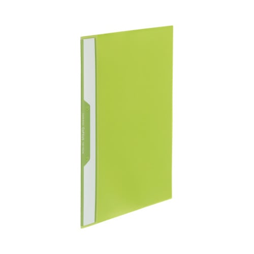 クリヤーブック<Cofitus>固定式2穴黄緑