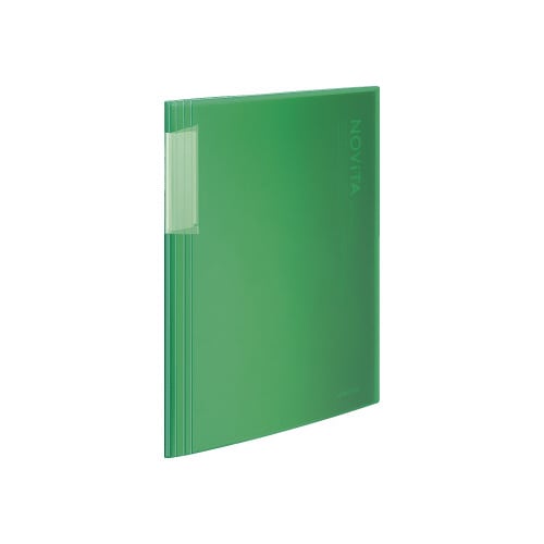 ノビータ クリアカラー A4縦 20P 緑