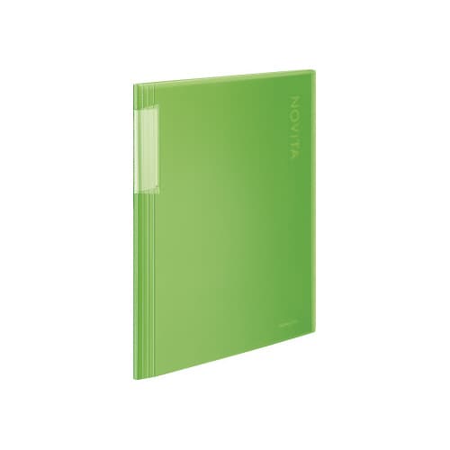 ノビータ クリアカラー A4縦 20P 淡緑