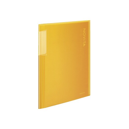 ノビータ クリアカラー A4縦 20P 黄