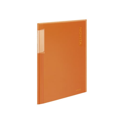 ノビータ クリアカラー A4縦 20P 橙