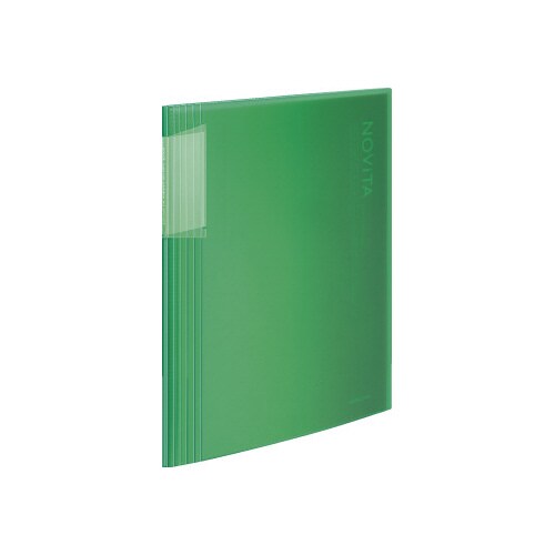 ノビータ クリアカラー A4縦 40P 緑