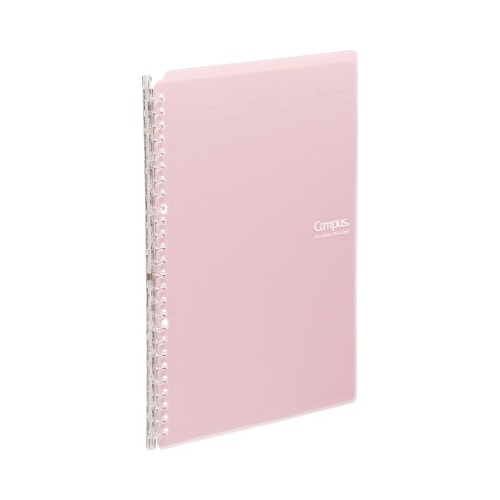 バインダー<スマートリング>PPB5縦26穴薄桃