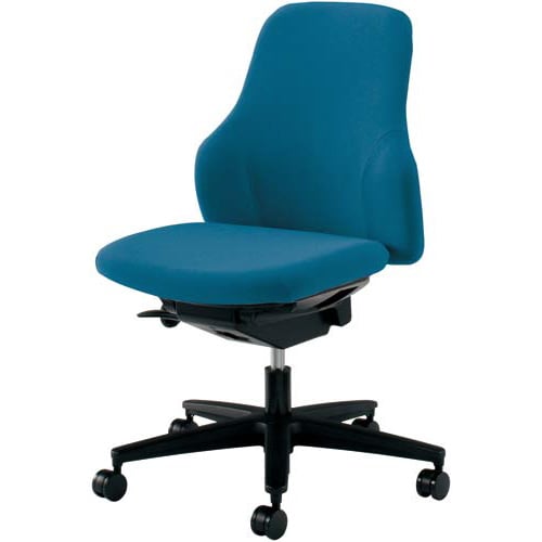 グーフォ 肘なし 白シェル ターコイズ 4脚以上