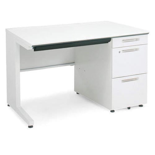 iSデスク 片袖 幅1100奥行700 幕板下