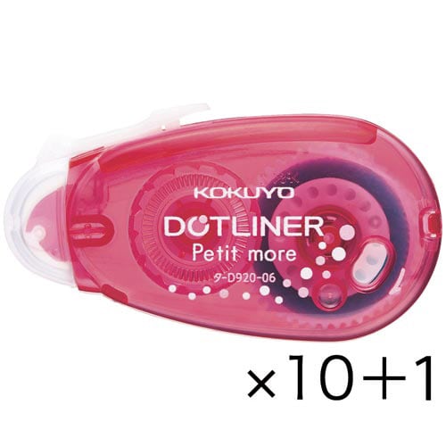 ドットライナープチモアピンク使い切り強粘着×11