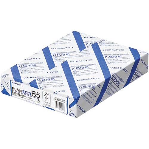 KB用紙(共用紙) 64g B5 1冊(500枚)
