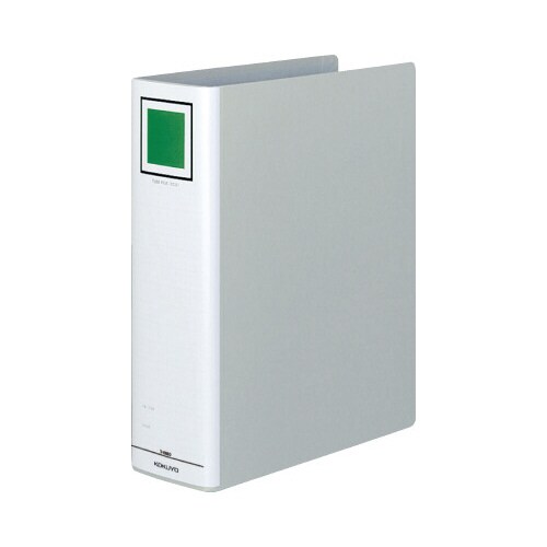 チューブファイル<エコ>銀A4縦背幅95mm3冊