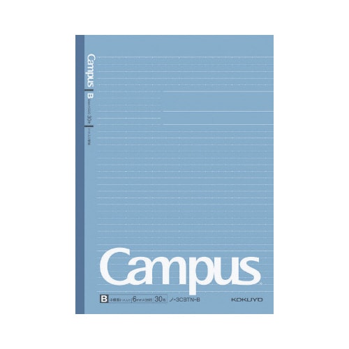 キャンパスノートセミB5(ドット罫)B罫 青 5冊