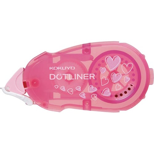 ドットライナー詰替テープ ハート柄×10