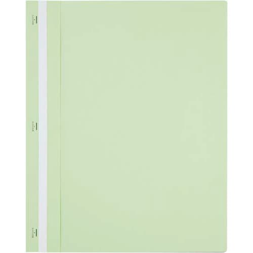 プレゼン用ファイル A4タテ グリーン 10冊