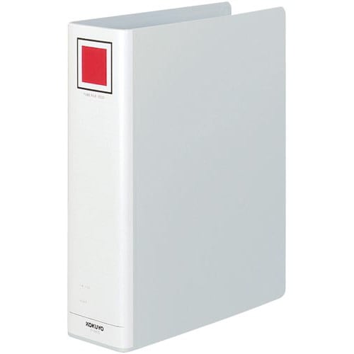 チューブファイル<エコ>銀A4縦背幅85mm10冊