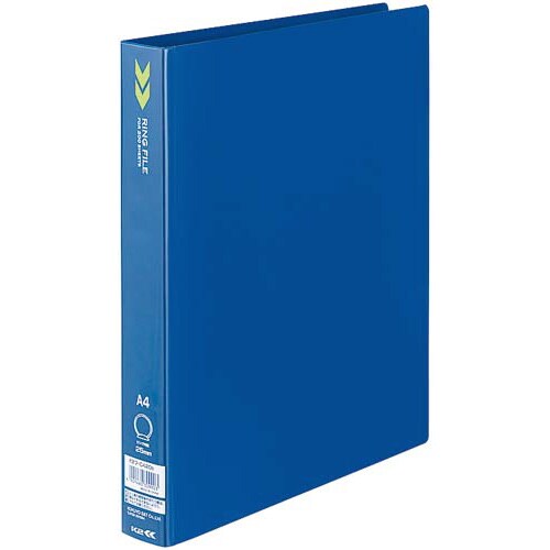 Oリングファイル<K2>背幅34mm青 10冊