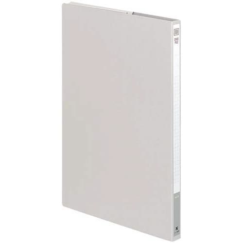 ケースファイル 色厚板紙A4縦 グレー 5冊