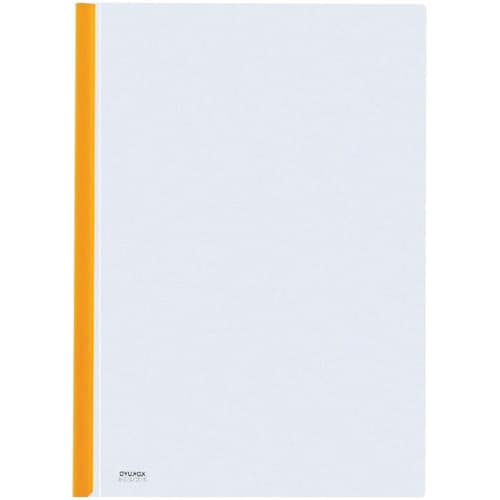 レールクリヤーホルダー A4 レール色黄×5冊