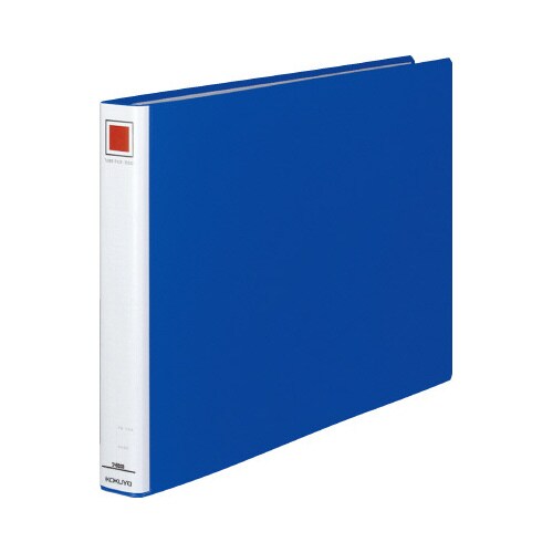 チューブファイル<エコ>青A3横背幅45mm8冊