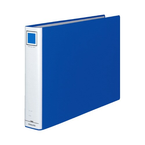 チューブファイル<エコ>青A3横背幅65mm8冊
