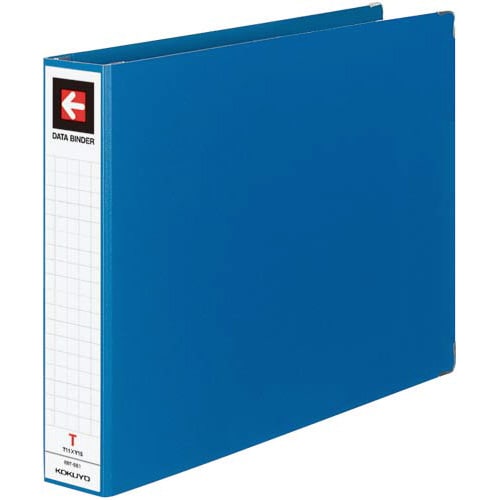 データバインダーTワイド11×15 22穴青10冊