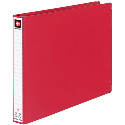 データバインダーT型11×15 22穴赤10冊