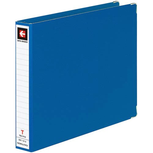 データバインダーT型9×12 18穴青10冊