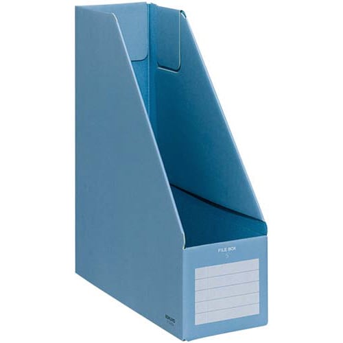 ファイルボックスS A4縦 青 5個