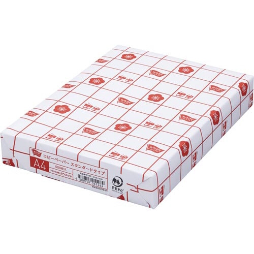 コピー用紙 スタンダード A4 1冊(500枚)