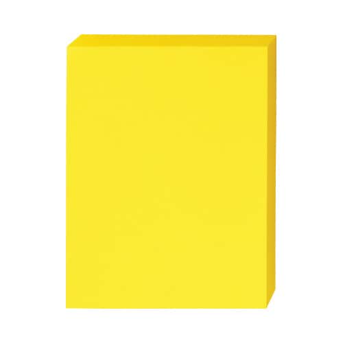 カラー用紙(厚口)中厚口76g A4 P黄 1箱