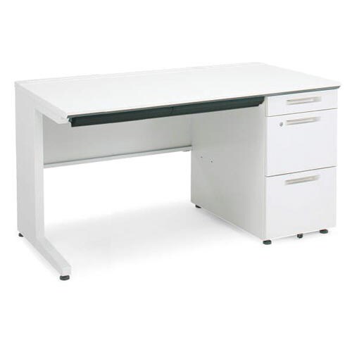 iSデスク 片袖幅1300奥行700 幕板下