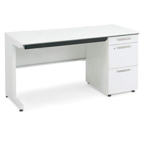 iSデスク 片袖幅1400奥行650 幕板下