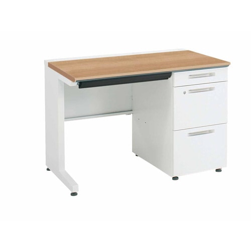 iSデスク片袖A41000×600ミディアム幕板下